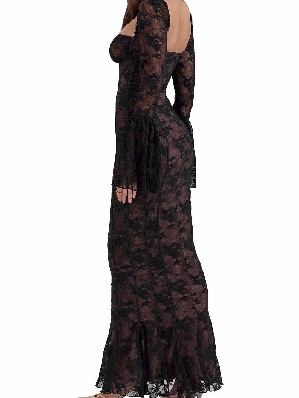 House of CB 'Delilah' dress Black Large - Picture 3 of 9